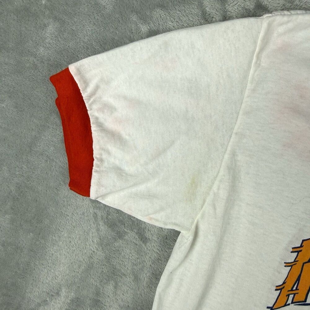 Vintage 1985 Interstate Series Cardinals Vs Royals Ringer Tee XL 80s MLB Rare - Picture 4 of 6